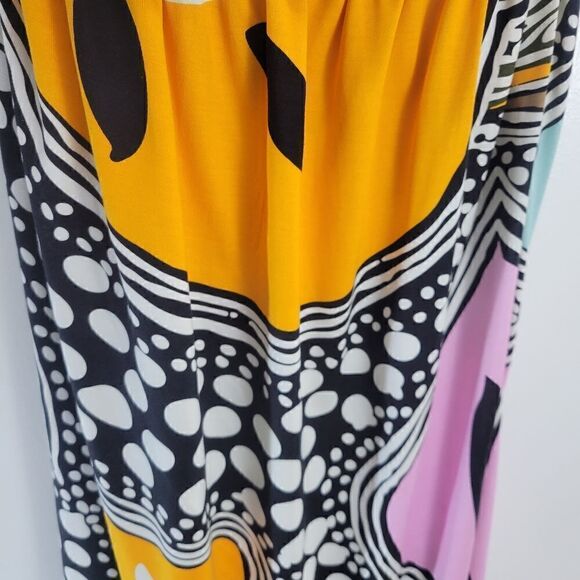 Diane Von Furstenberg Silk Groovy Strapless Dress - Picture 6 of 14